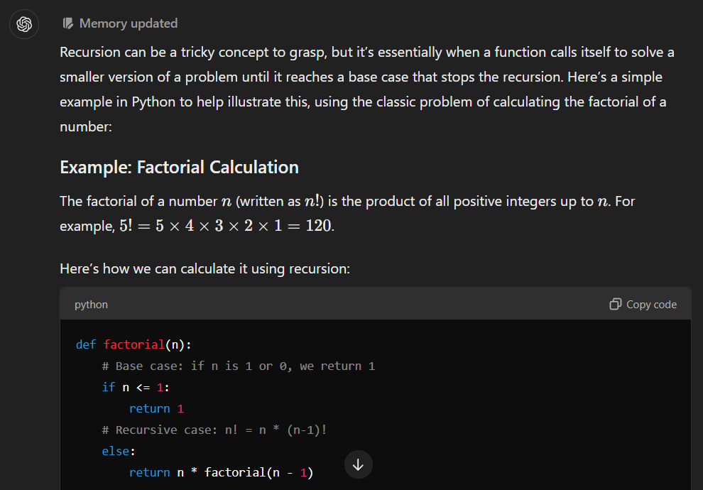 Example screenshot 1
